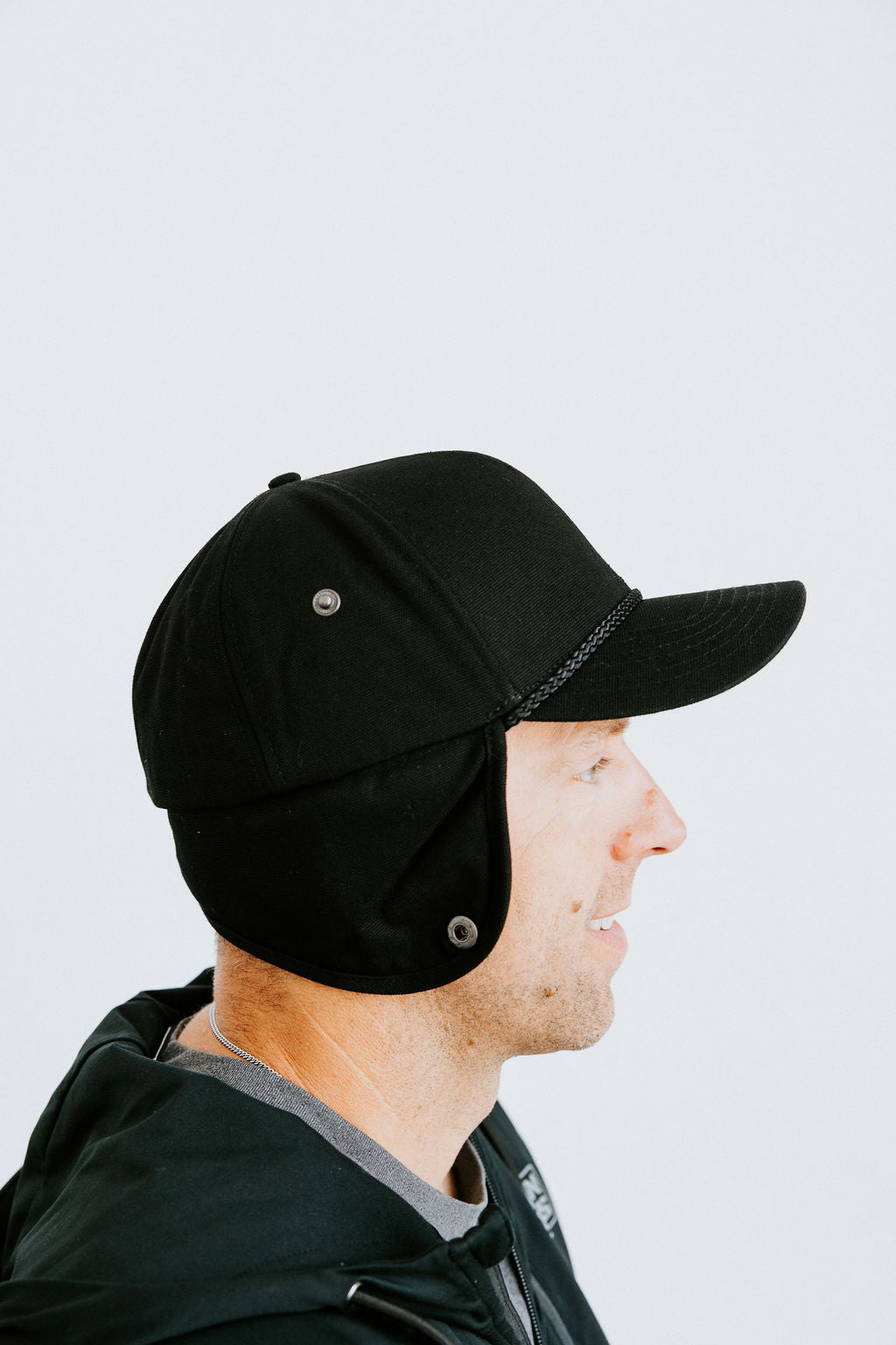 MEN'S Black Ironwood-Trapper Hat
