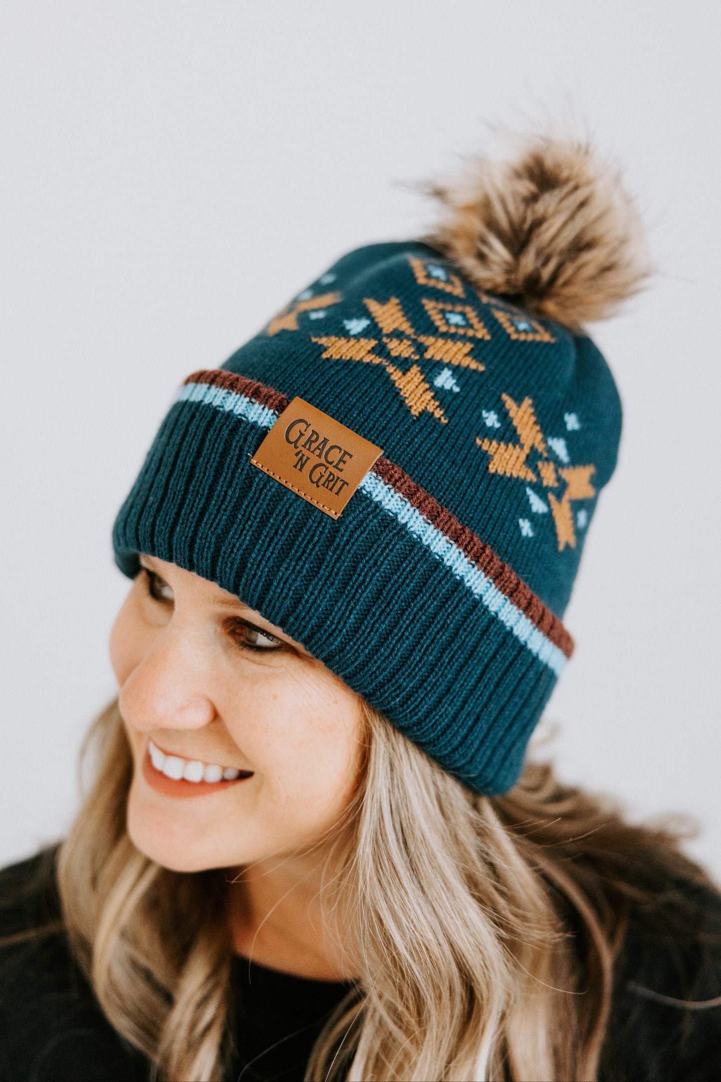 Double Diamond Beanie- PRE-ORDER