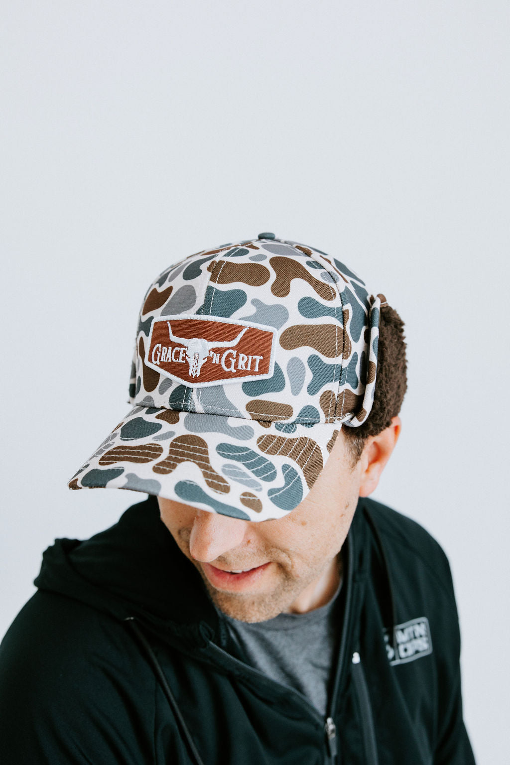 Back Forty Camo Trapper Hat