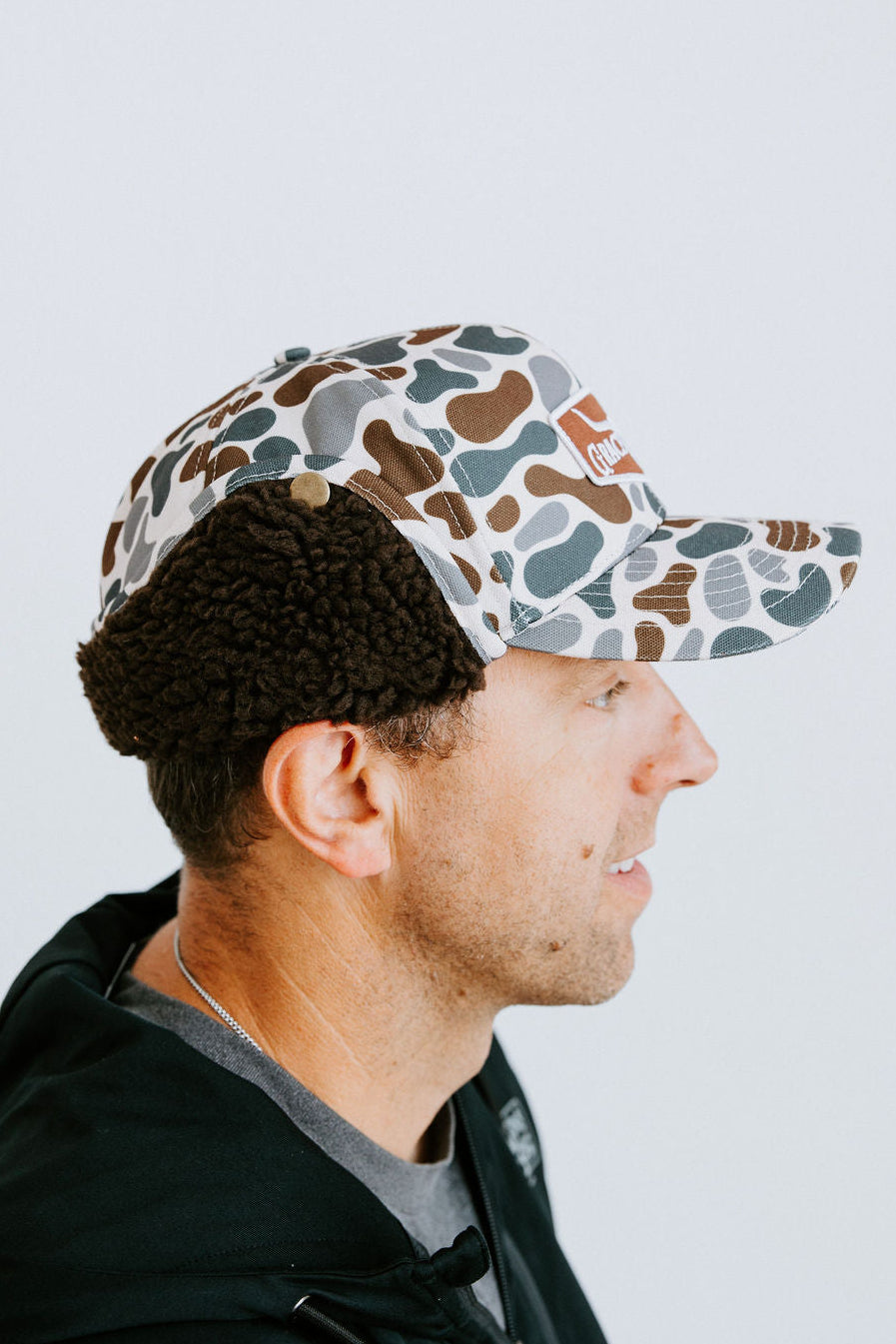 Back Forty Camo Trapper Hat