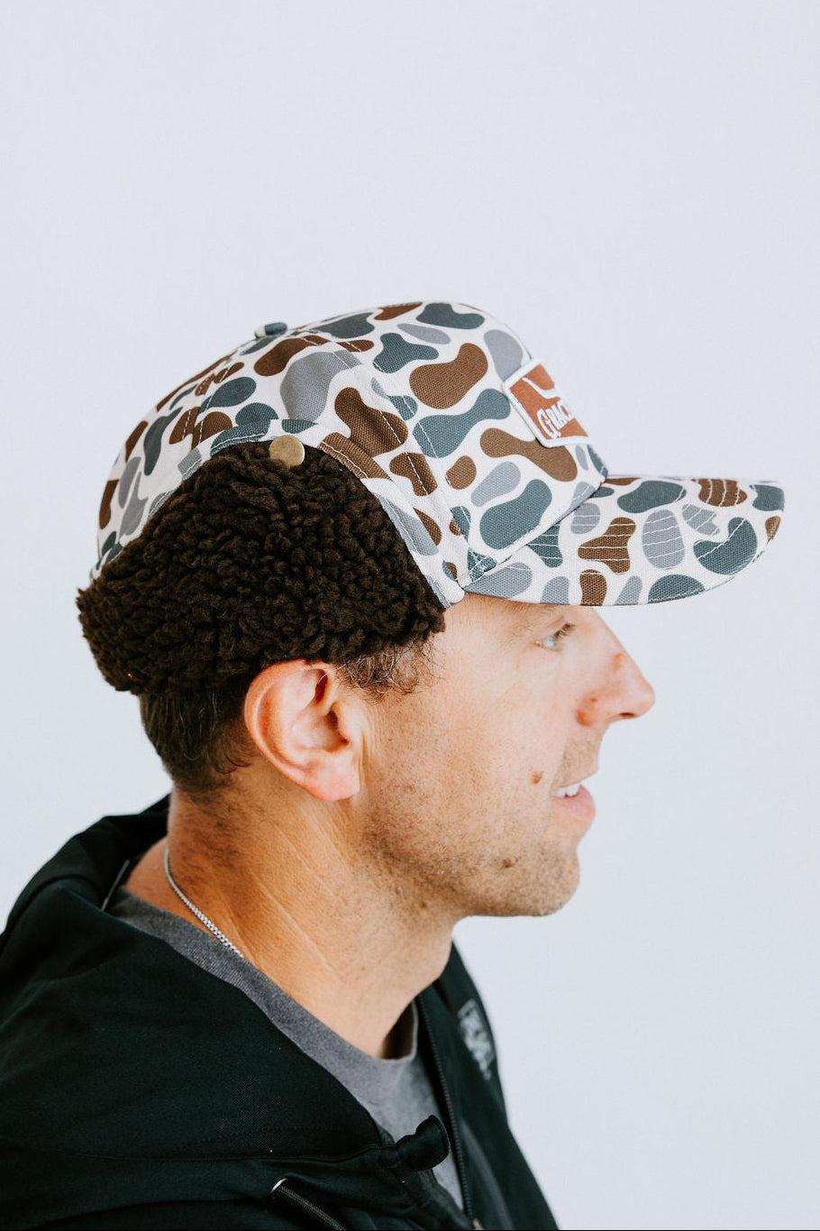 Back Forty Camo Trapper Hat
