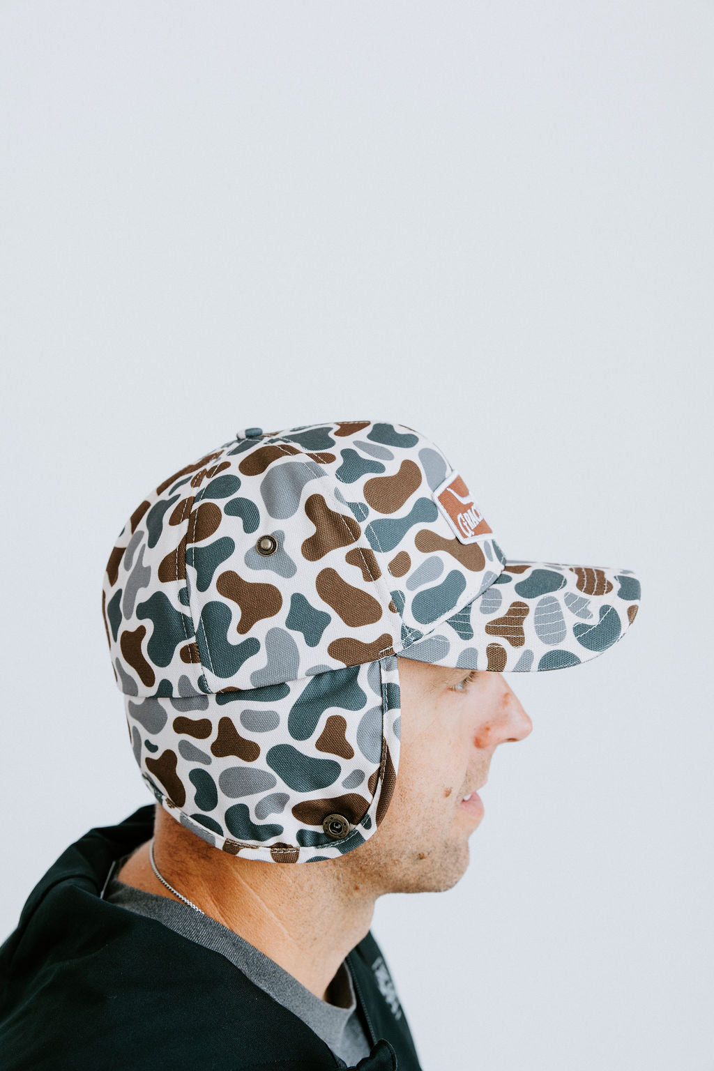Back Forty Camo Trapper Hat