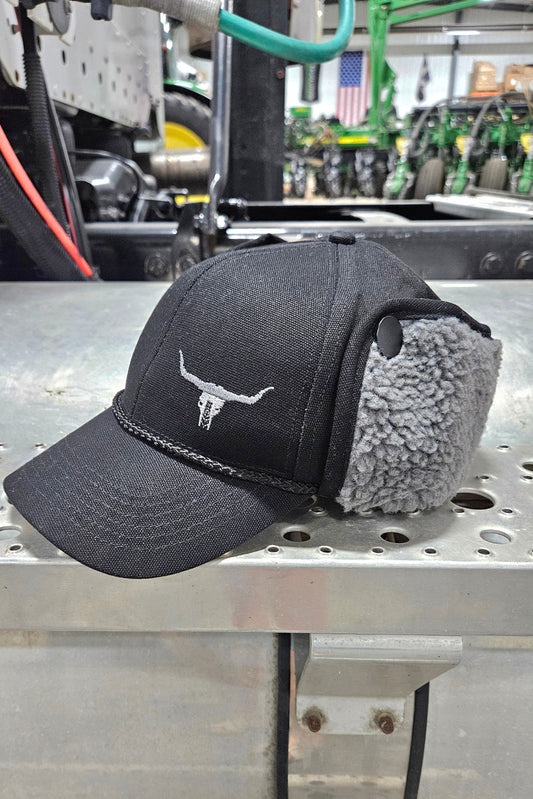 MEN'S Black Ironwood-Trapper Hat