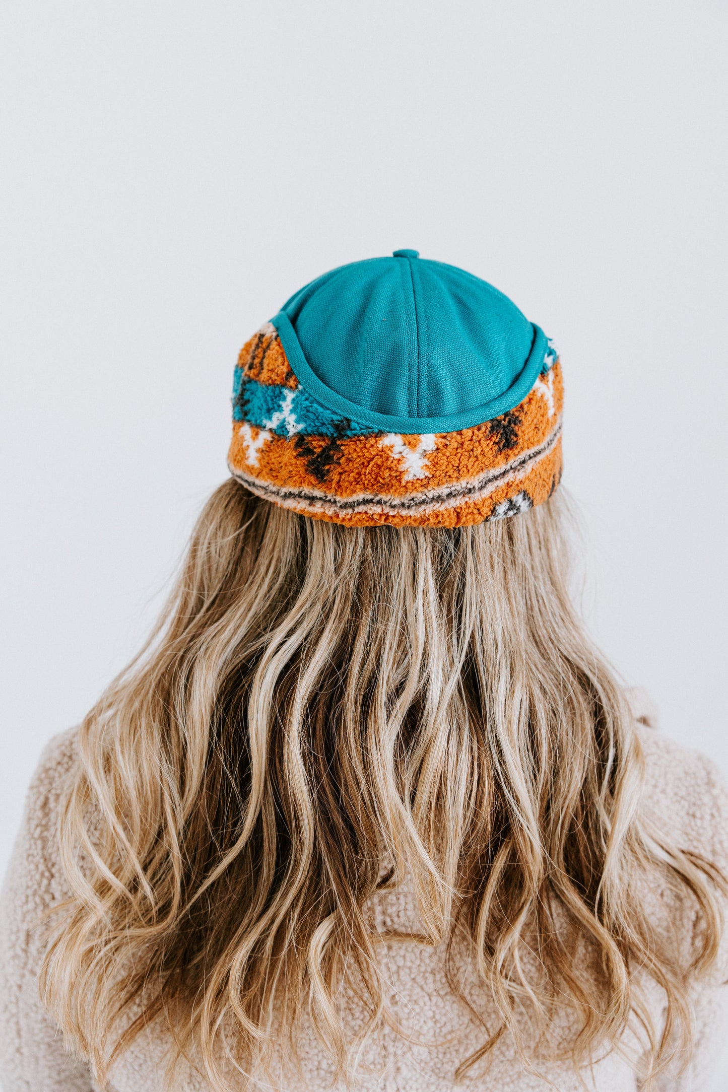 Teal Spur Trapper Hat