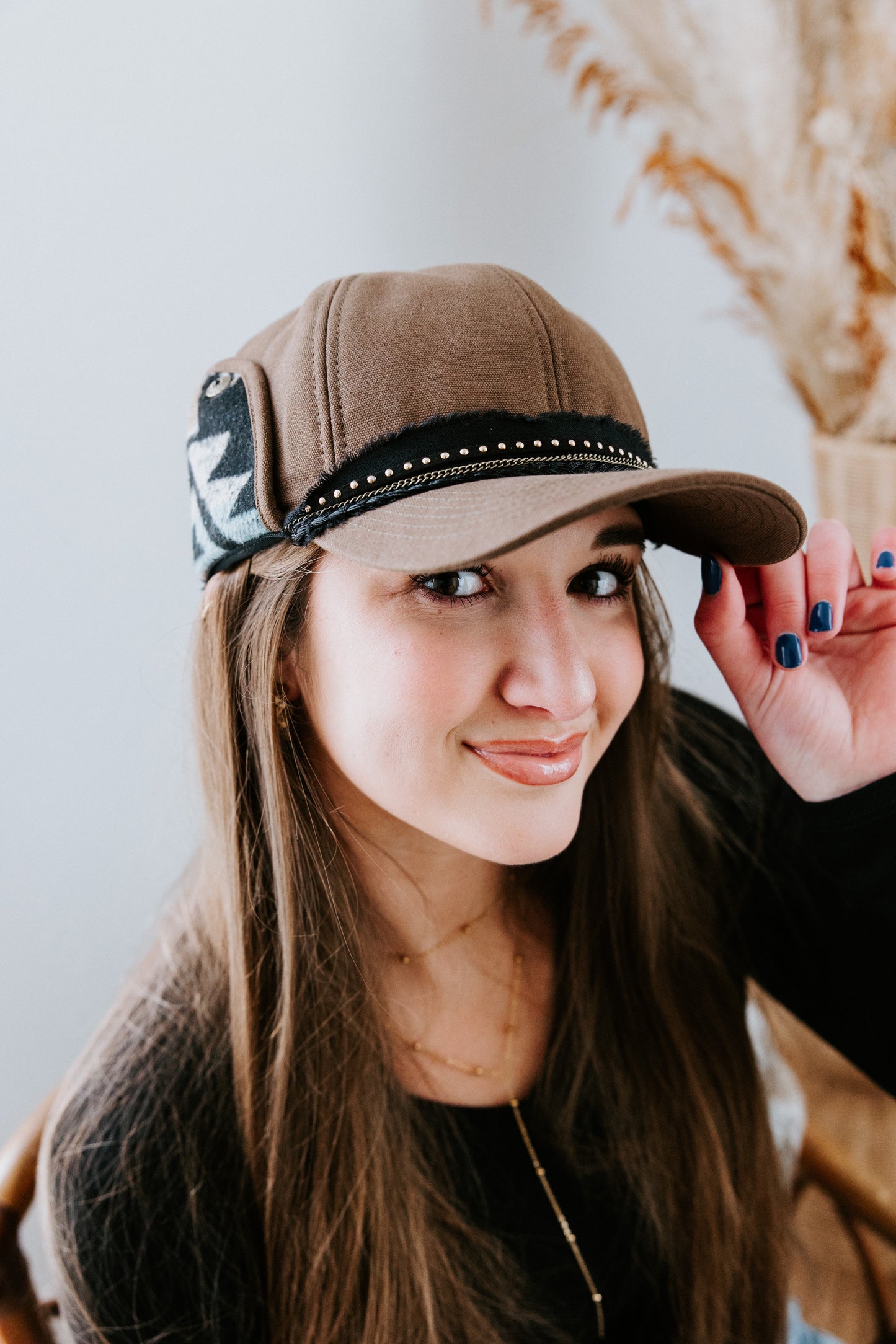 Nutbrown Saddle Earflap Hat