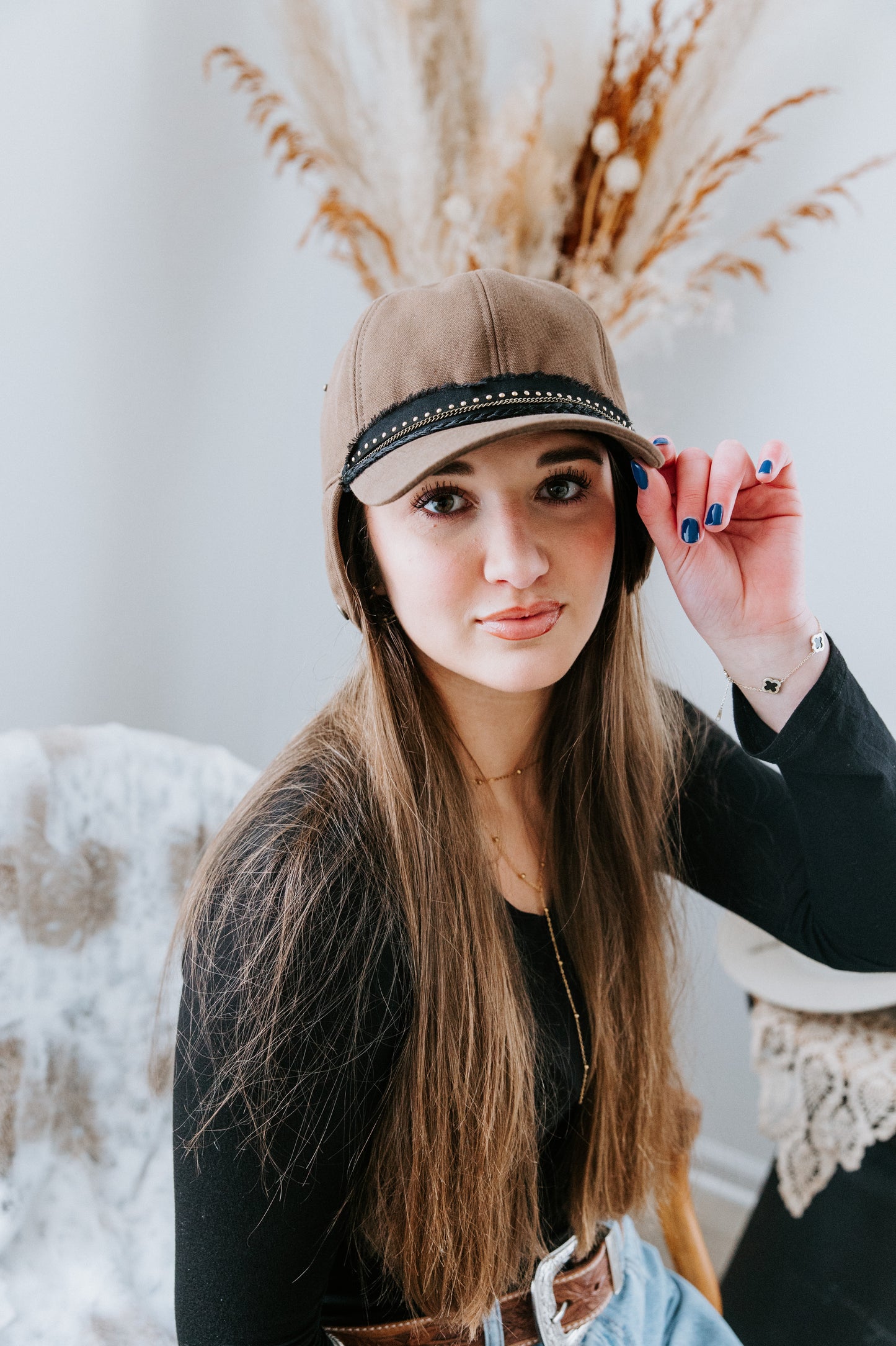 Nutbrown Saddle Earflap Hat