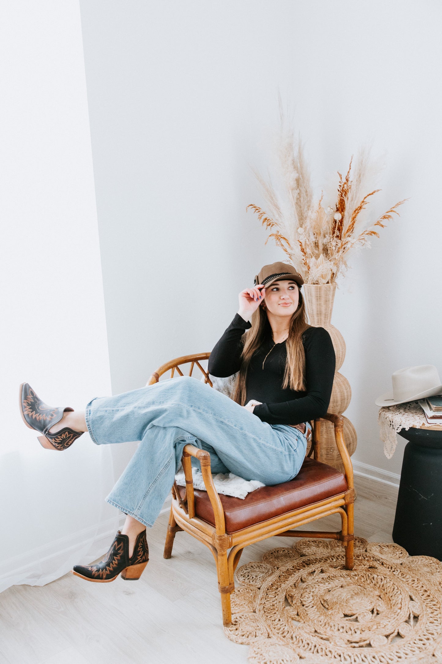 Nutbrown Saddle Earflap Hat