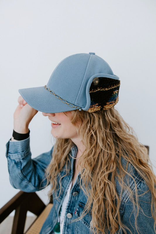 Western Sky Earflap Trapper Hat