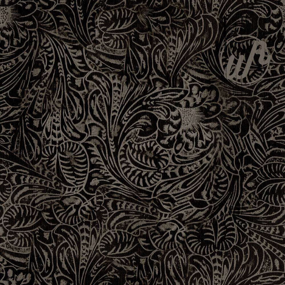 Midnight Tooled Headband